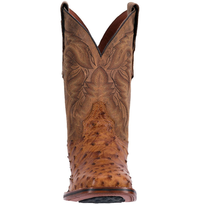 Dan Post Alamosa Full Quill Ostrich Square Toe Boots