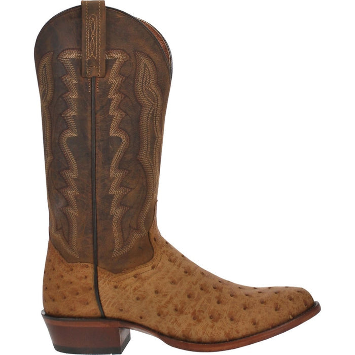 Dan Post Gehrig Full Quill Ostrich Boots