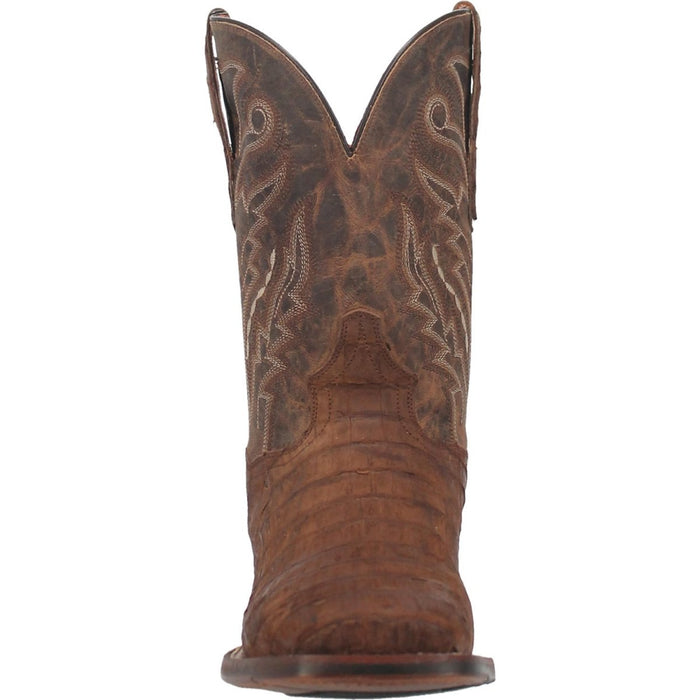Dan Post Bayou Caiman Square Toe Boots - Brass