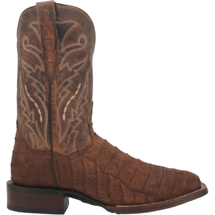 Dan Post Bayou Caiman Square Toe Boots - Brass