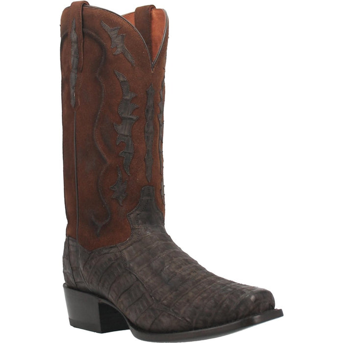 Dan Post Kingsly Caiman Square Toe Boots
