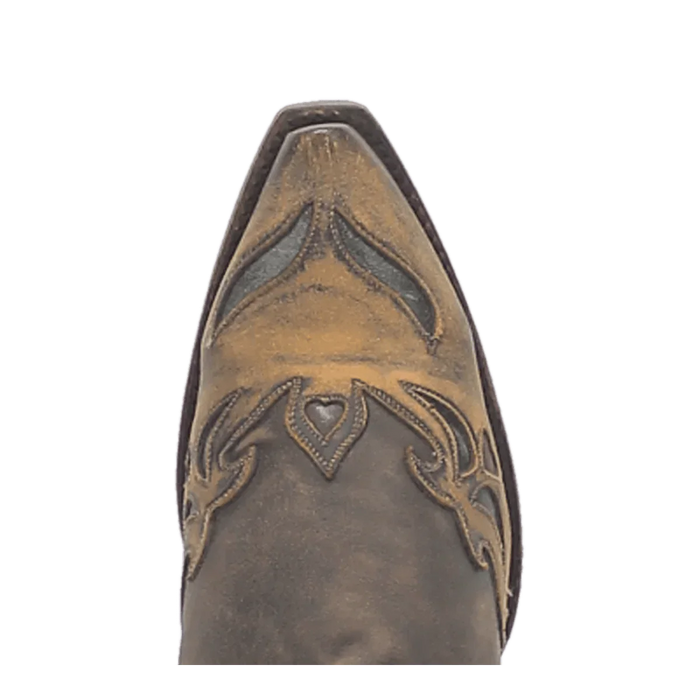 VINTAGE BLUEBIRD LEATHER BOOT
