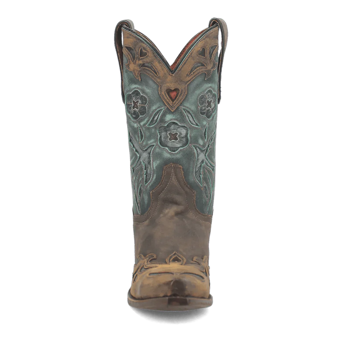 Dan Post Vintage Bluebird Snip Toe Boots Chocolate