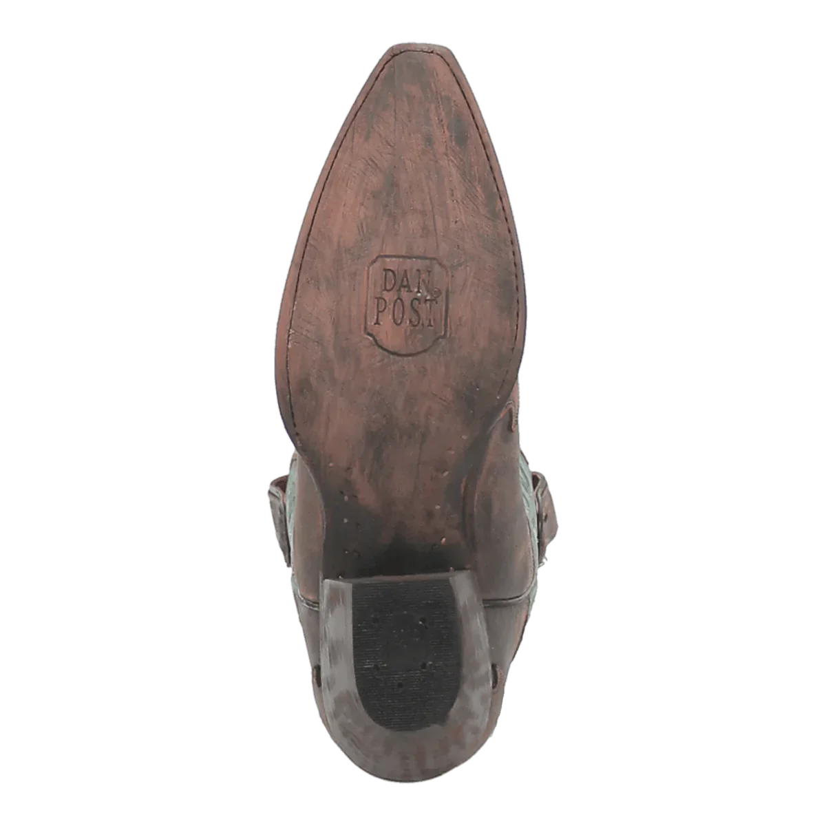 Dan Post Vintage Bluebird Snip Toe Boots Chocolate