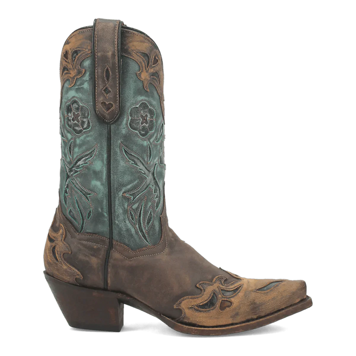 VINTAGE BLUEBIRD LEATHER BOOT