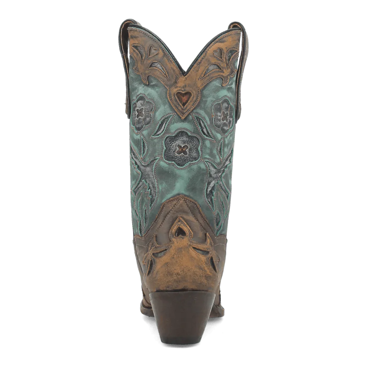 Dan Post Vintage Bluebird Snip Toe Boots Chocolate