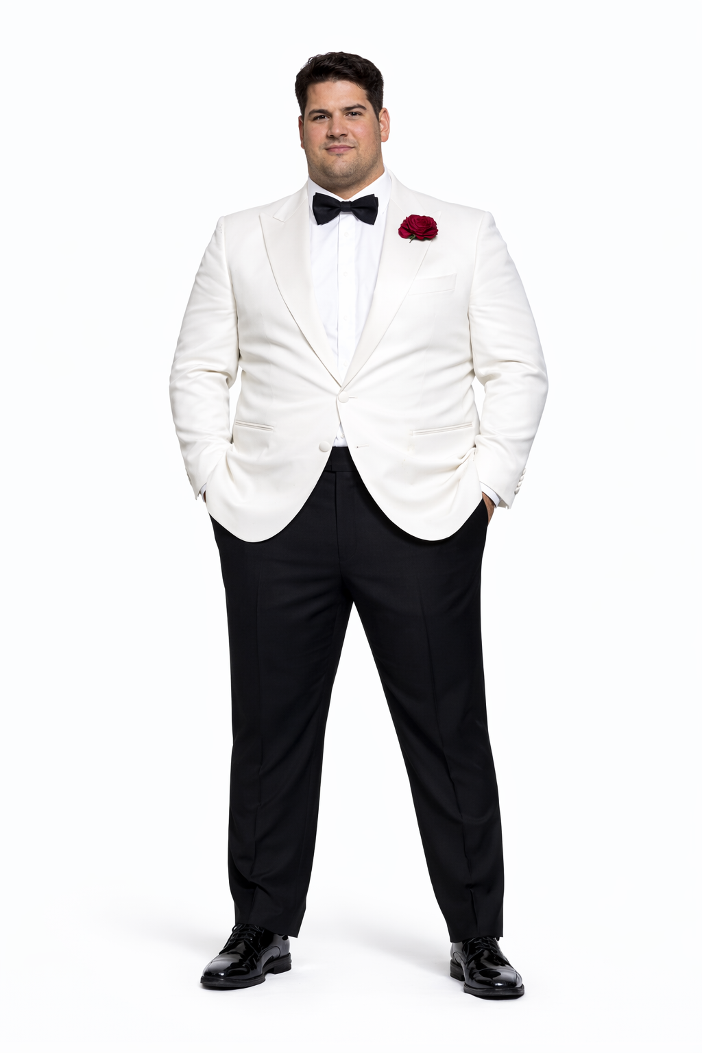 Daniel Craig Suit White Peak Lapel 2 Button james bond Tuxedo