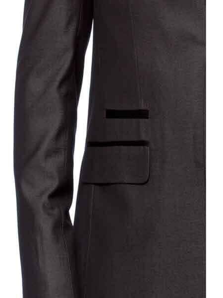 Long length er Fashion Zoot 3 Piece Fashion Design Graceful White Notch Collared 5 Buttons Front Custom Boy Suit