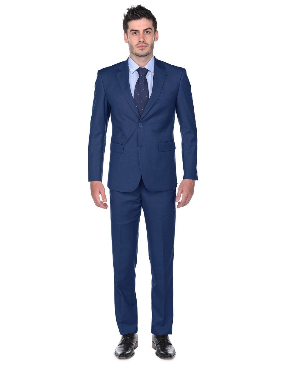 Dusty Blue Linen Suit for Men