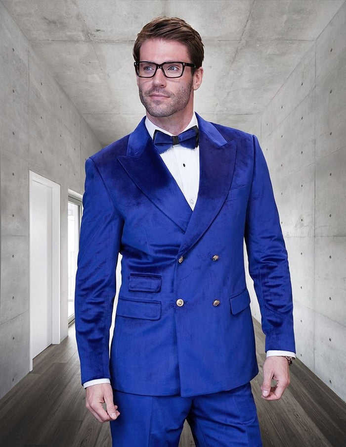 Statement Men's 3 Piece Wool Deep Shawl Suit