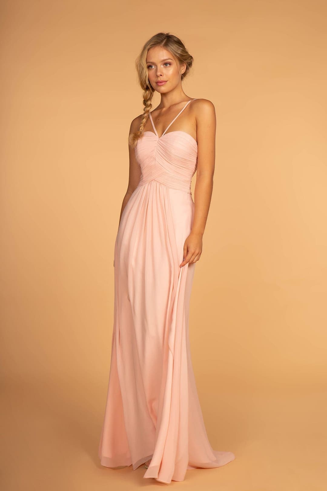Chiffon Sweetheart Bridesmaid Dress by Elizabeth KGL2607