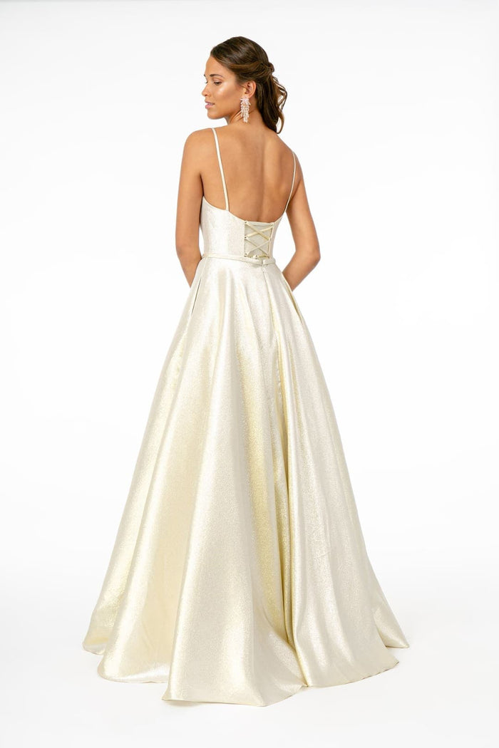 Mikado A-Line Prom Dress by Elizabeth KGL2951
