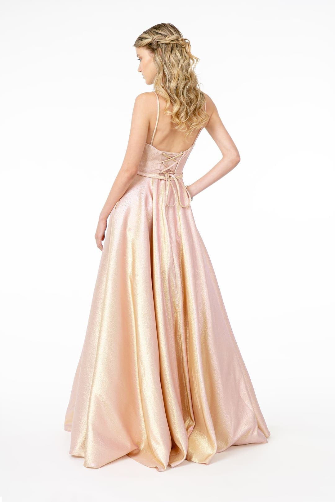 Mikado A-Line Prom Dress by Elizabeth KGL2951