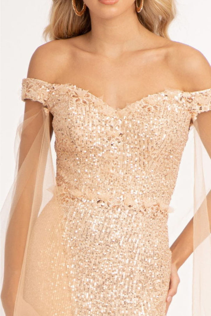 Sequin Mermaid Dress by Elizabeth KGL3054