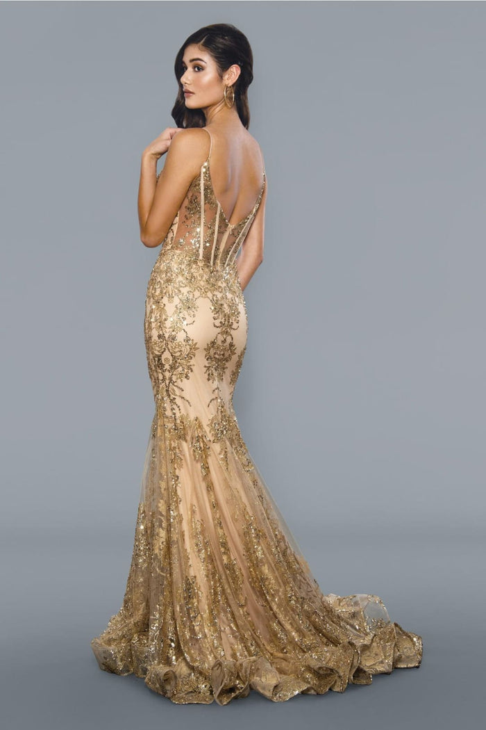 Emerald Green Prom Dress Mermaid Formal Evening Gown Stella Couture 21066