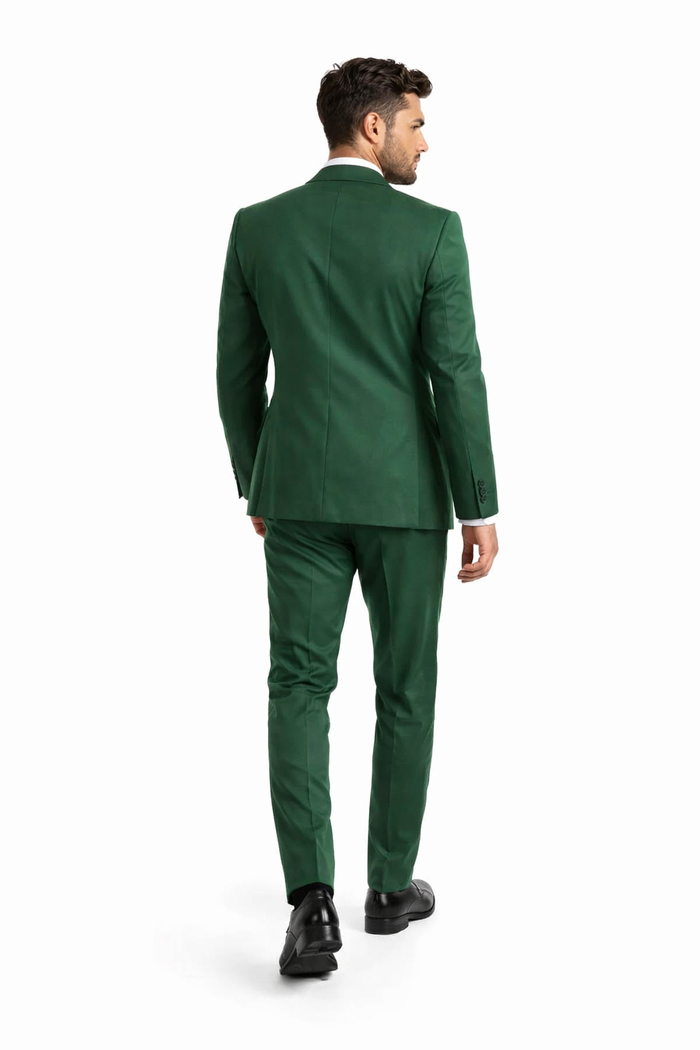 Emerald Green Slim Fit Wedding Suit
