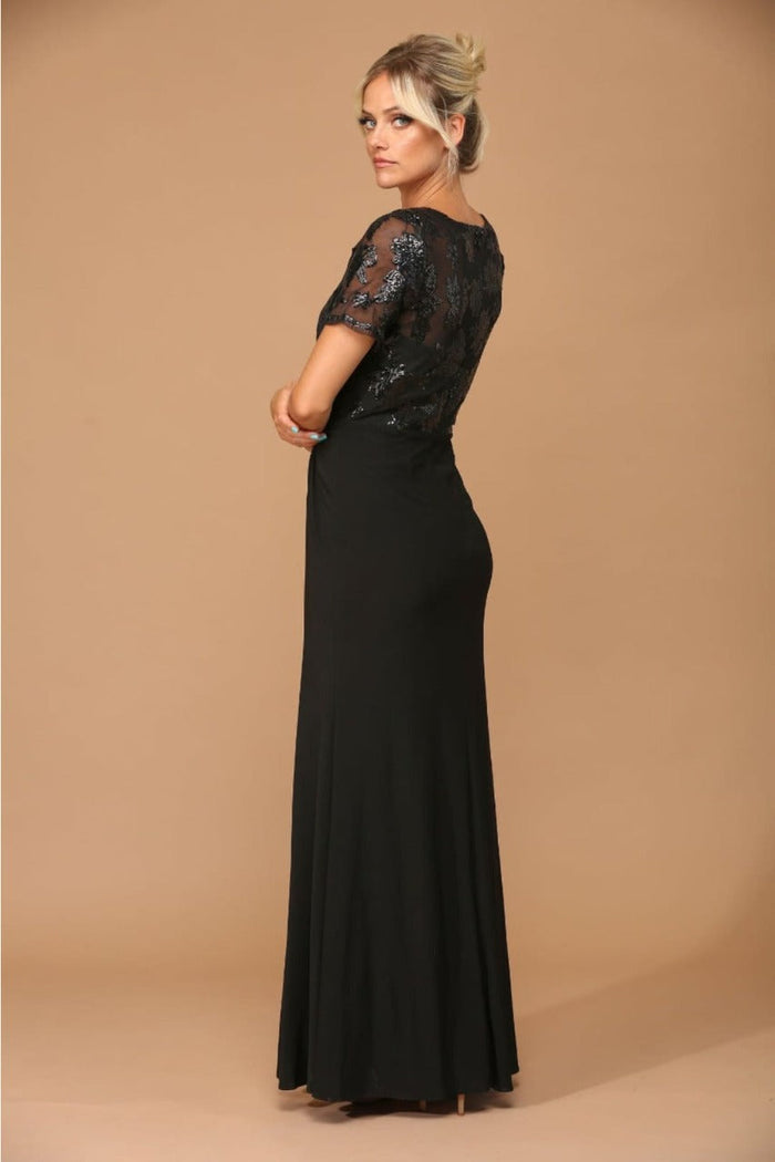 Eva USA 3439 Sequin Mother of the Bride Dress