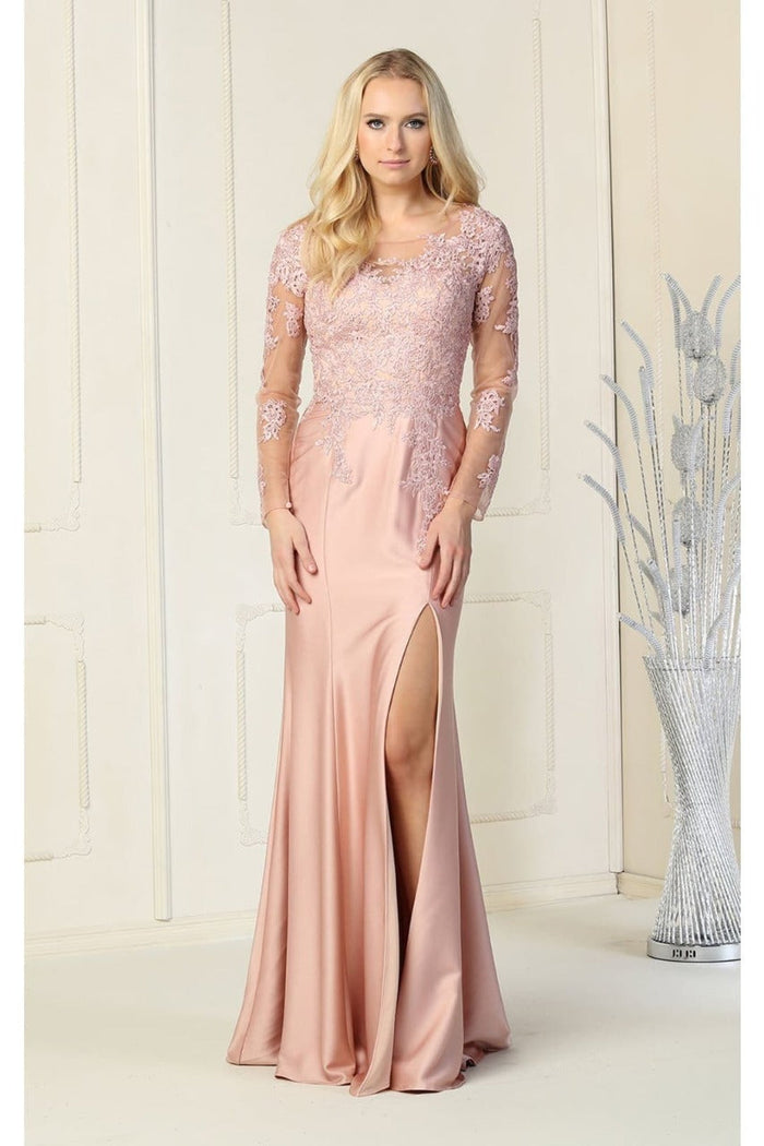 Evening Gown Long Sleeve