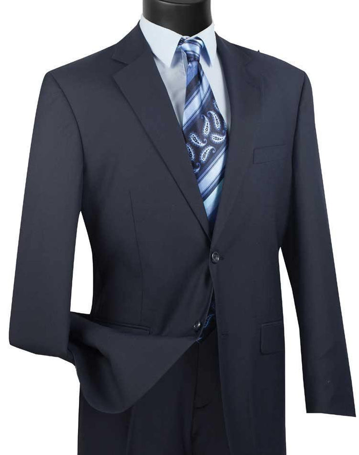 Executive 2 Piece Regular Fit Suit in Navy