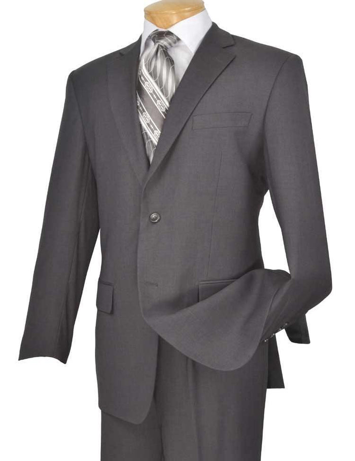 Executive Classic Fit Two Piece Suit Gray