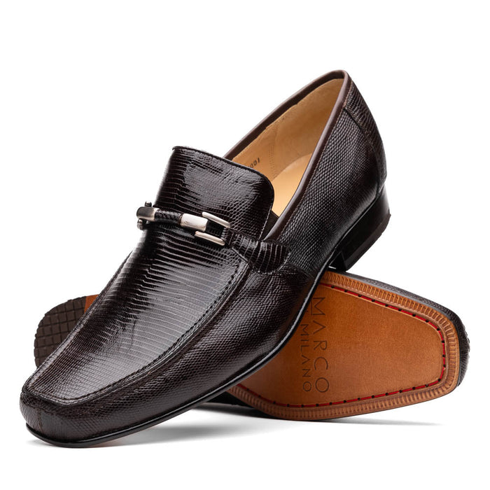 Marco Di Milano Fabro-Liz Brown Leather Dress Shoe