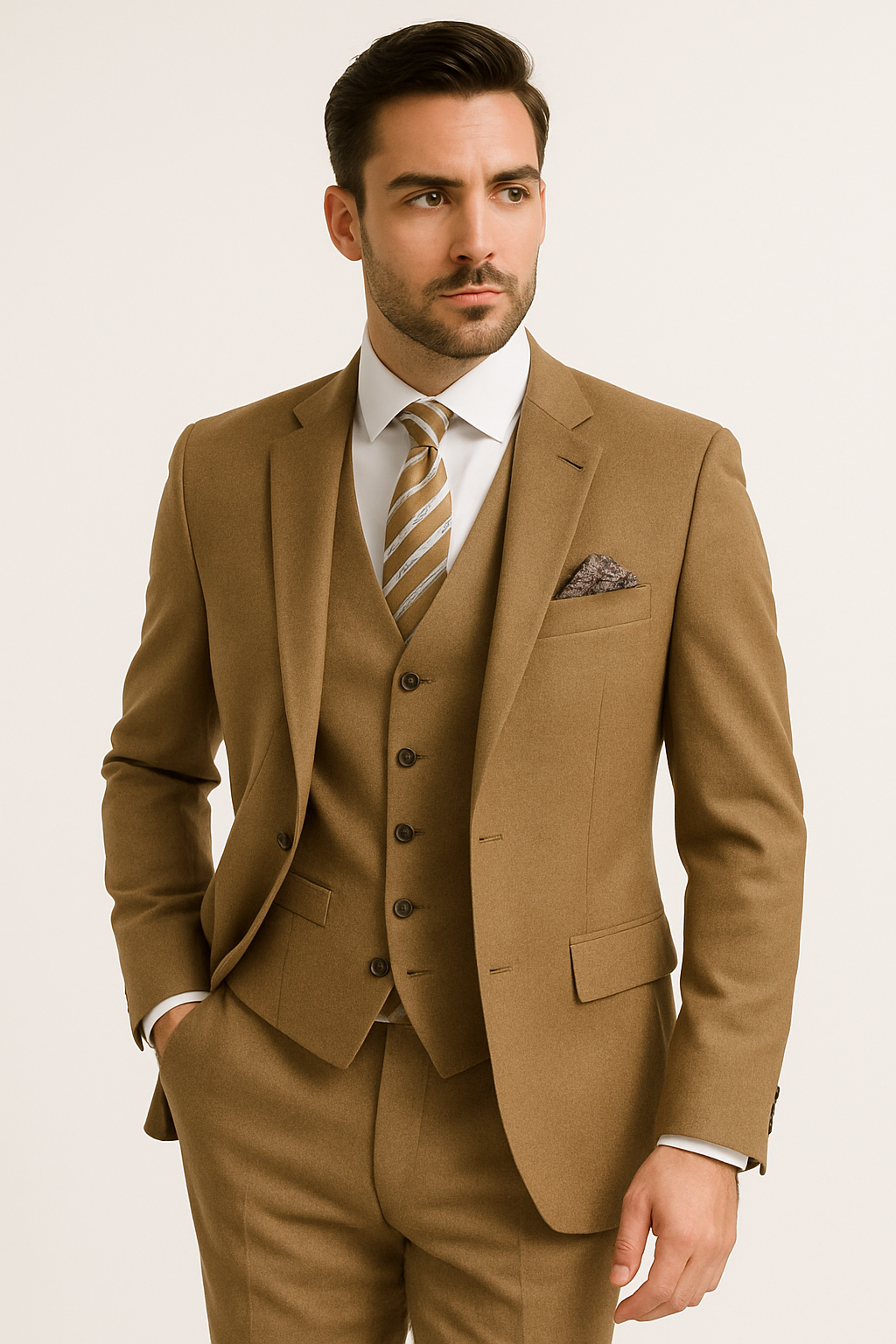100% Fabric - Slim or Modern Fit Suits - Classic Fit Alberto Nardoni Brand