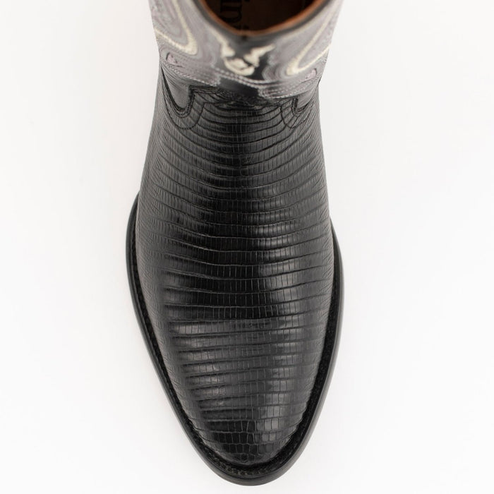 Ferrini Men's Taylor Lizard Round Toe Handcrafted - Chocolate