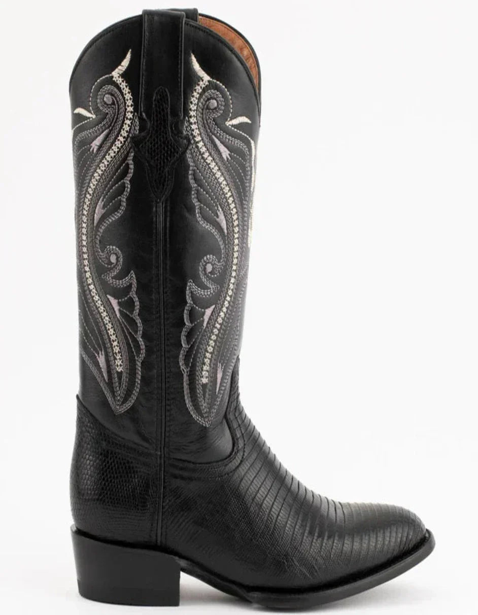 Ferrini Taylor Black Lizard Boots