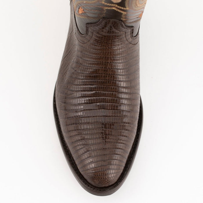 Ferrini Men's Stallion Alligator Belly Boots Square Toe Black