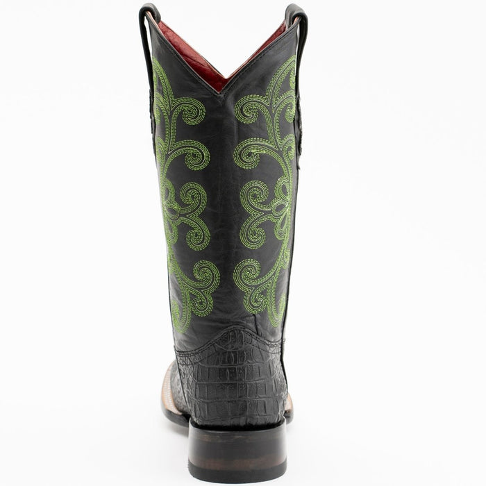 Ferrini Crocodile Print Rancher Boots for Women