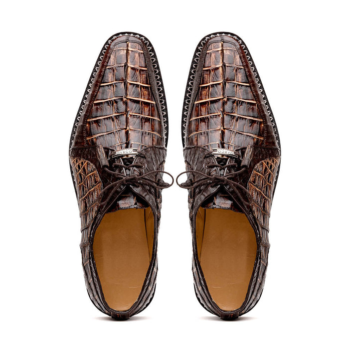 Marco Di Milano Caribe Rustic Orix Brown Leather Loafer
