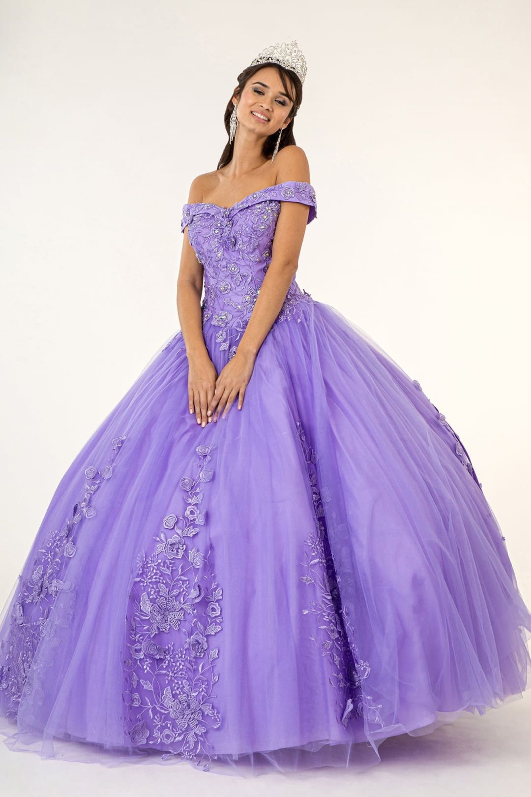 Sweet 16 Royal Blue Gown by Elizabeth K GL2802