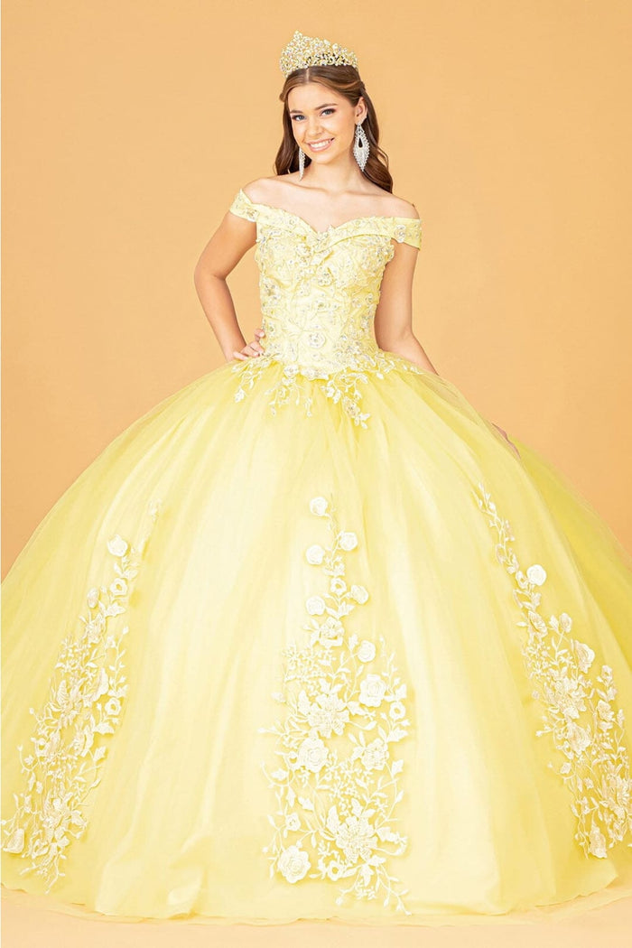 Yellow Ball Gown by Elizabeth K GL2802