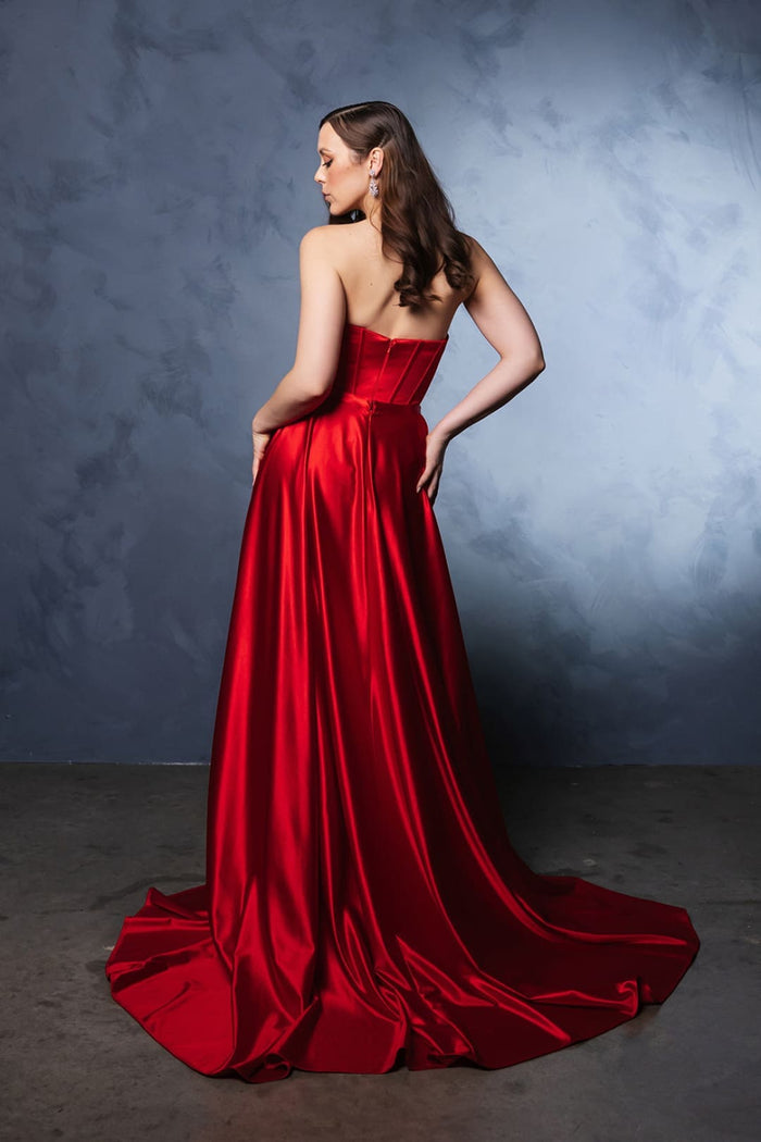 Plus Size Long Evening Gown Maxi Formal Dress for Women By May Queen MQ2144