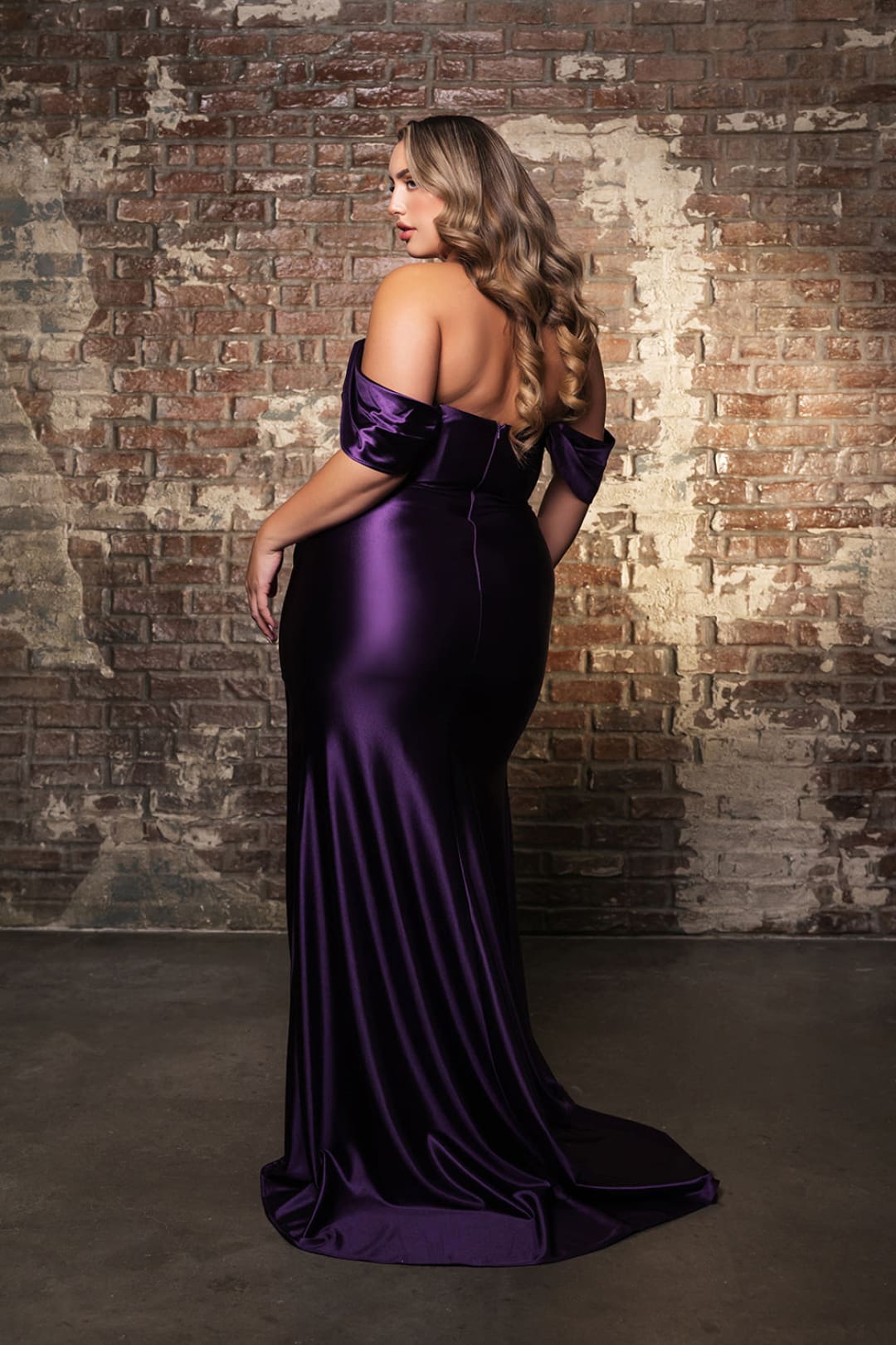 Gala Night Dress Off Shoulder Sheath Formal Dress By May Queen MQ2138B