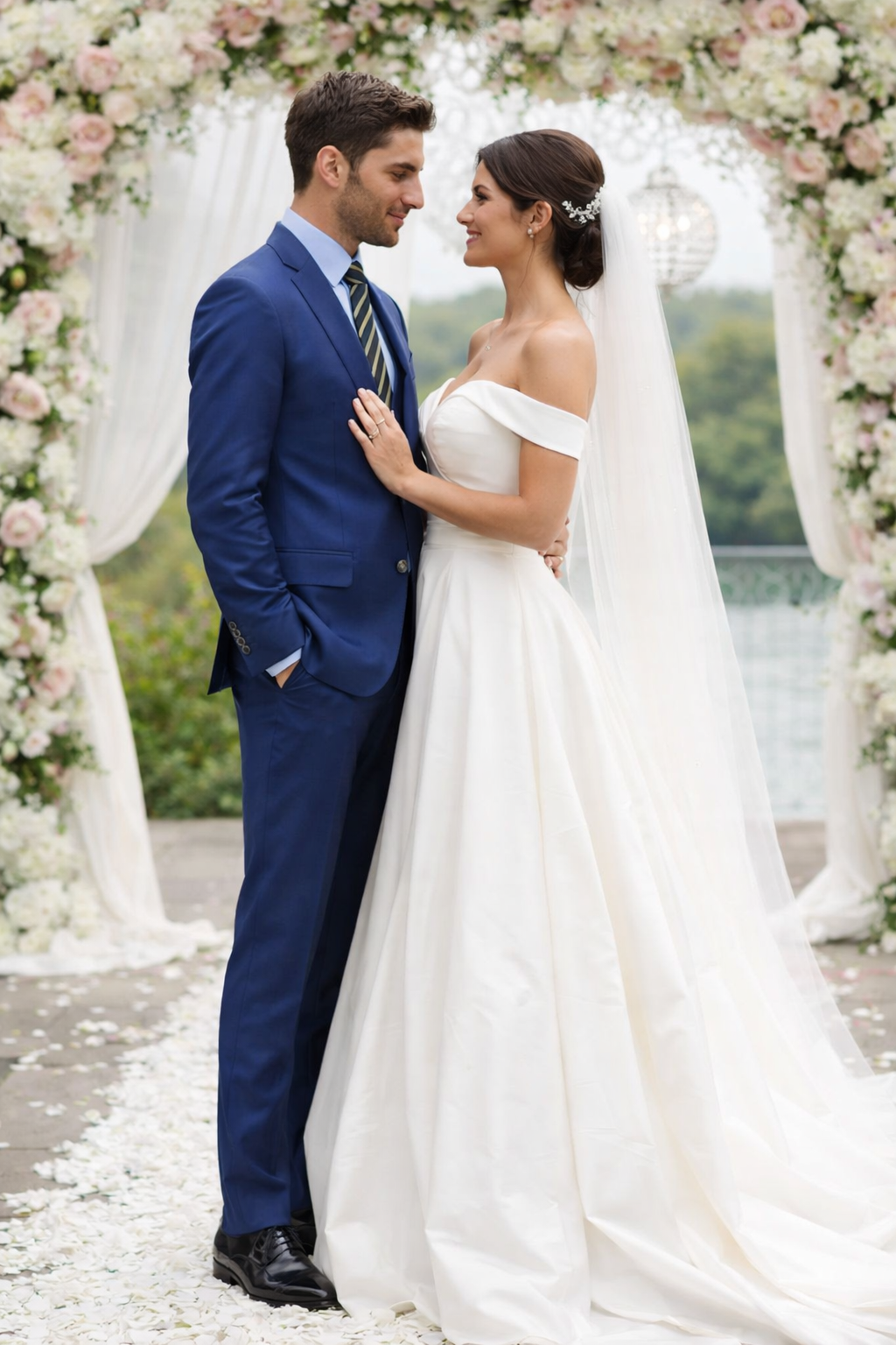 Galante Uomo Made in Italy Blue Suit