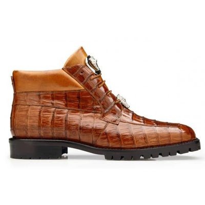 Belvedere Gallardo Crocodile Ankle Boots