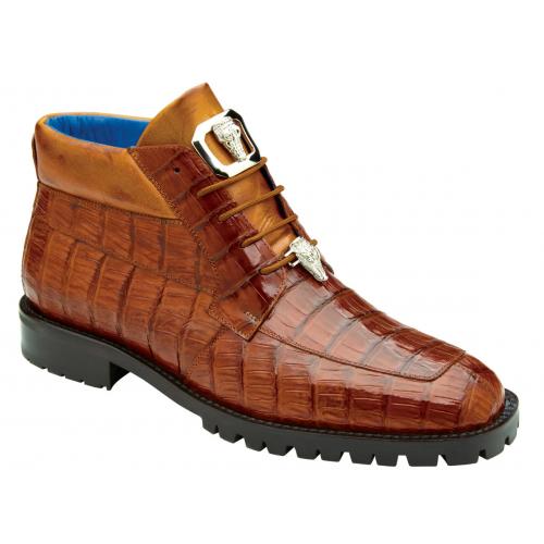 Belvedere Gallardo Crocodile Ankle Boots