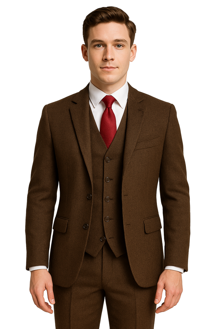 Mens Great Gatsby Costume - Great Gatsby Suit - Gatsby Clothes (Vest + Pants + Suit Shirt Tie Package)