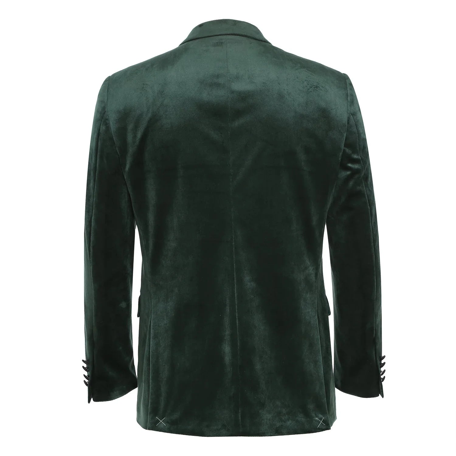 Men's Slim Fit Stretch Green Tuxedo Blazer