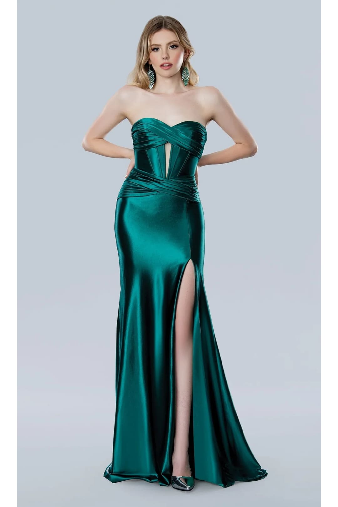 Green Prom Dress Sexy Formal Evening Gown Stella Couture 25194