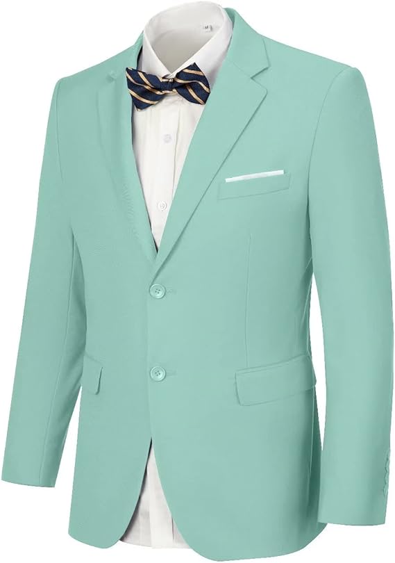 Men’s Slim Fit Blazer - 20 Colors