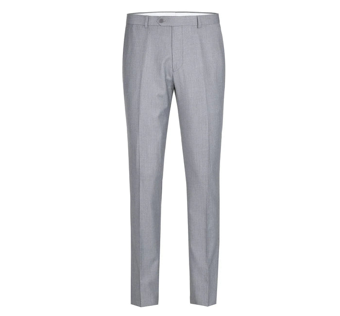 Men's Slim Fit Grey 2-Piece Shawl Lapel Tuxedo Suit