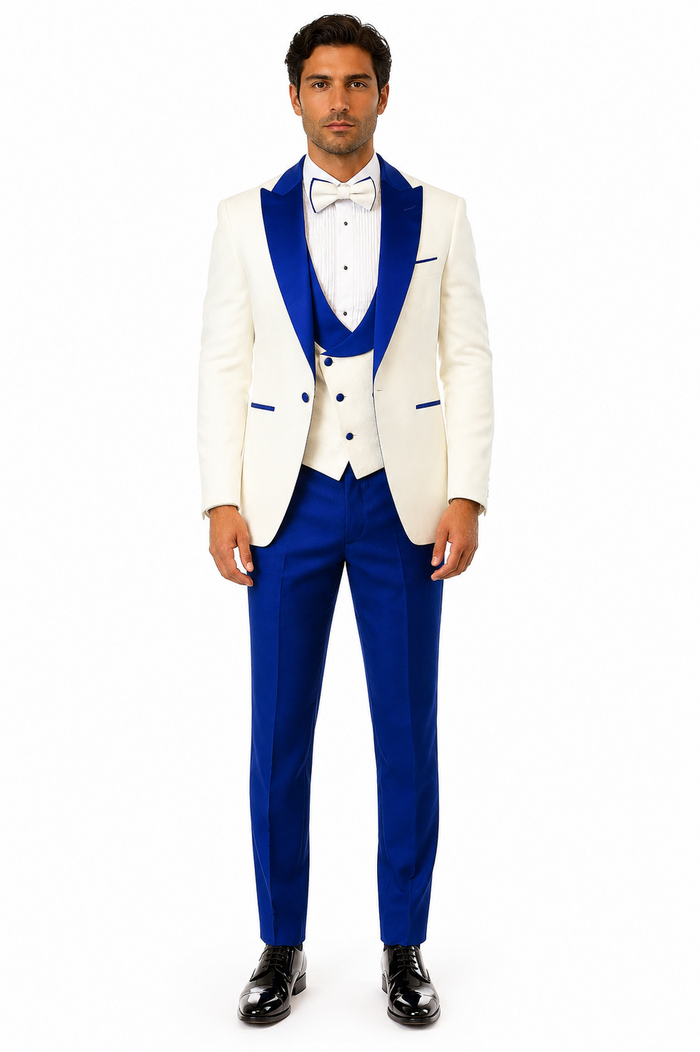 Paisley Peak Lapel Tuxedo Jacket Set