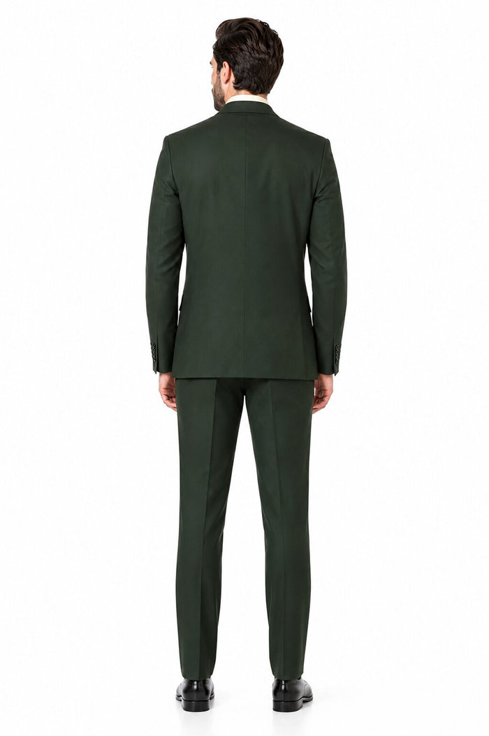 Rossi Man ELI RM117 Classic Men’s Hunter Green Suit