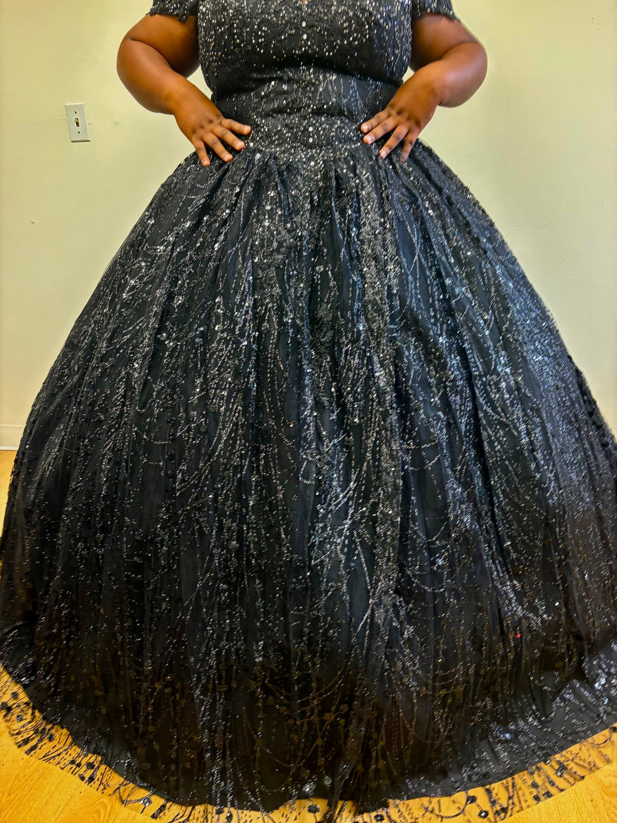 Layla K LK153 Corset Back Embellished Quinceanera Formal Ball Gown