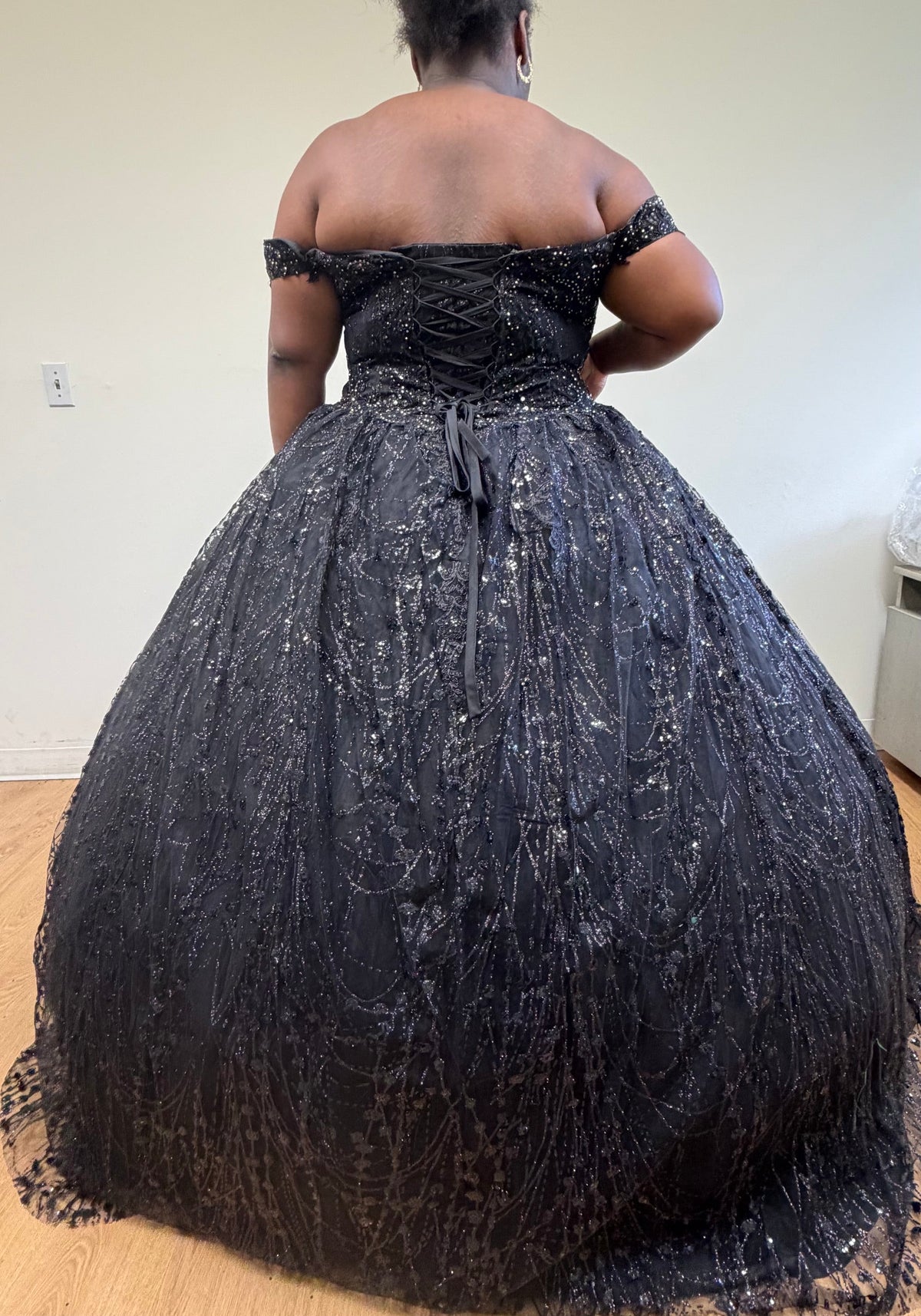 Layla K LK153 Corset Back Embellished Quinceanera Formal Ball Gown
