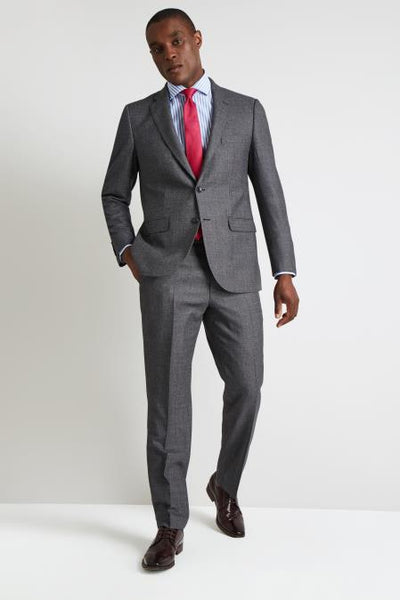 Men's Two Button Fully Lined Jacket Gray
