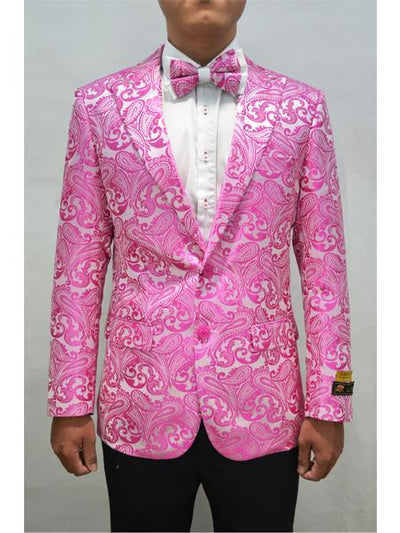 Fuchsia Unique Men's Floral Fancy