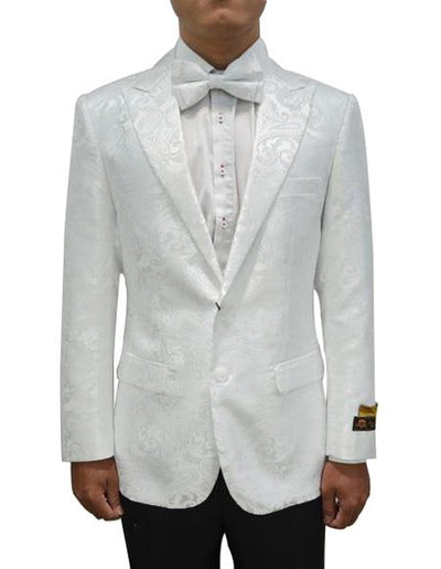 Cheap Men's Printed Unique Patterned Print Floral Tuxedo Flower Jacket Prom custom ce